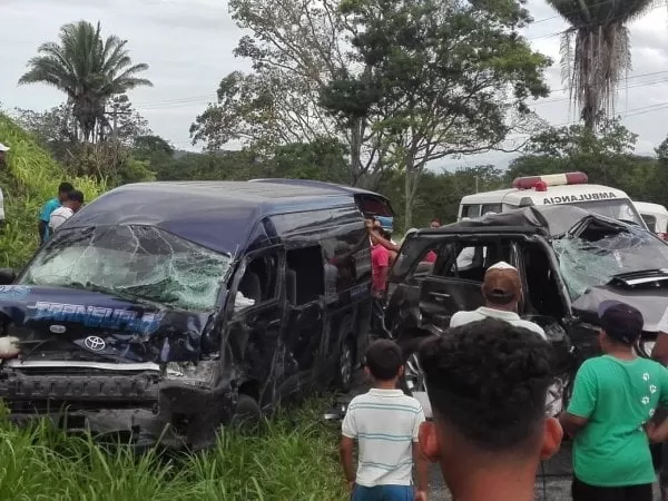 Última hora: Al menos 14 heridos deja accidente vehicular en San Manuel, Cortés 