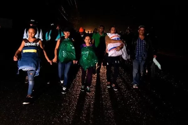 Nueva caravana de migrantes sale en busca del sueño americano