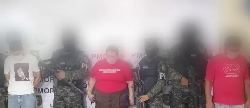 Detención Judicial para tres sujetos por el delito de tráfico drogas en Comayagüela