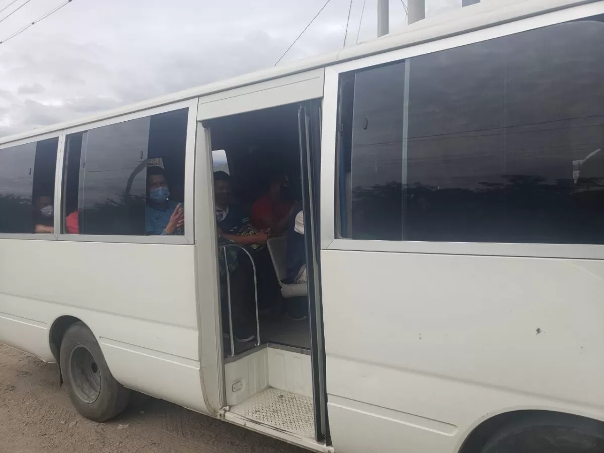 Migración de Guatemala coordina retornos voluntarios de las personas que integraban la caravana, desde diferentes puestos de control