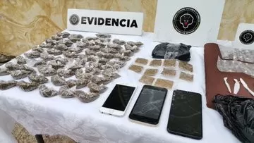 Tres supuestos vendedores de droga son detenidos por la FNAMP