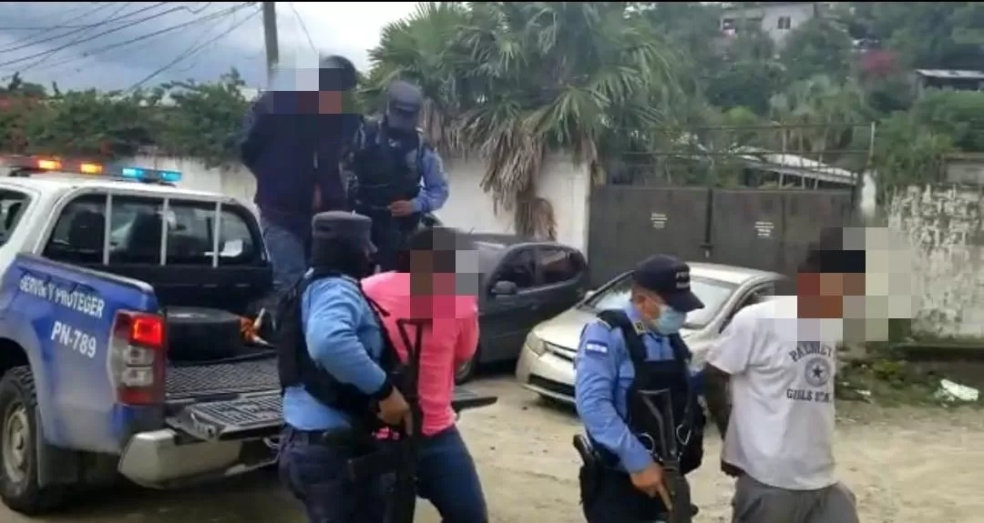 Detenidos tres presuntos integrantes de banda delictiva “Los Olanchanos”