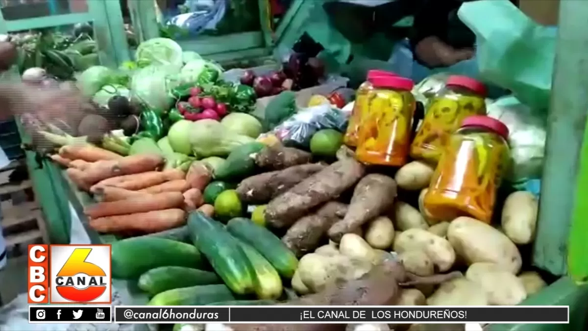 Precios de verduras y carnes en los mercados de Puerto Cortes