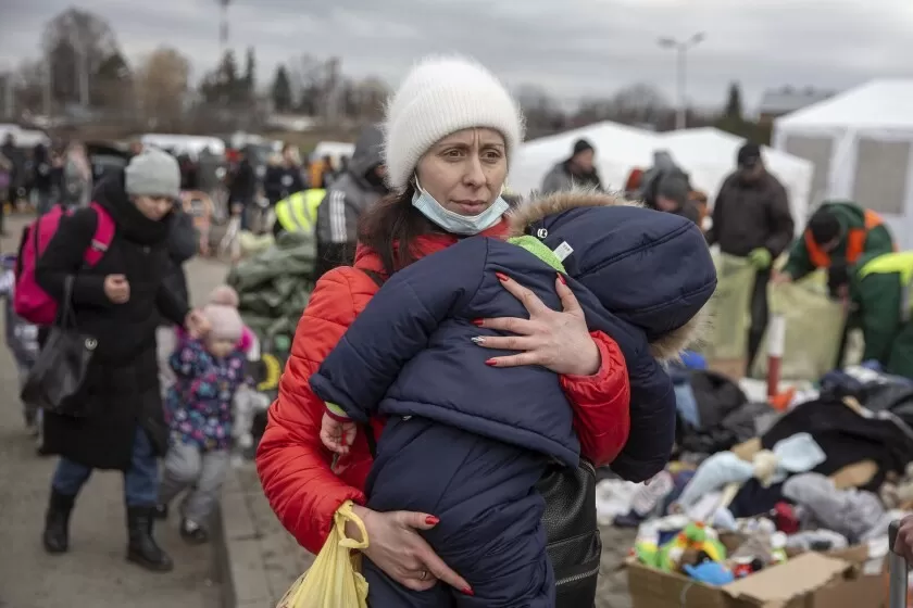 ONU: Más de 500.000 personas han salido de Ucrania