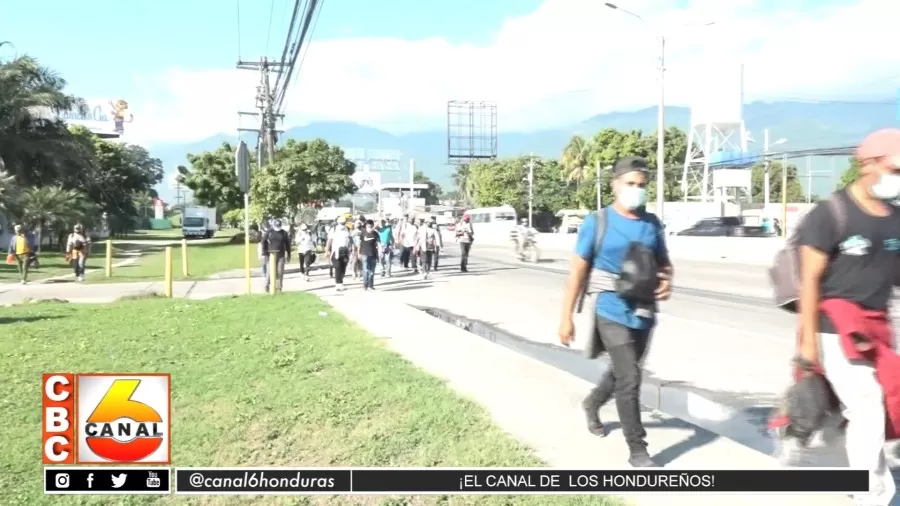 Siguen llegando hondureños retornados al país
