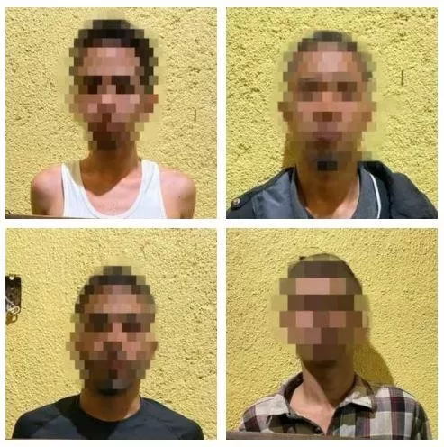 Tras enfrentamiento armado, Policía Nacional captura a seis miembros de la Pandilla 18