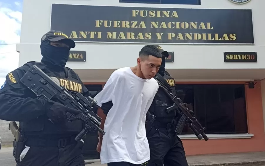 FNAMP captura a un miembro activo de la pandilla 18 acusado de crímenes contra transportistas