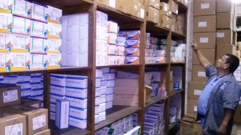 En un 83 por ciento está abastecido el almacén de medicamentos de Choluteca