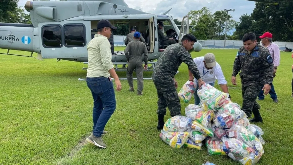 Fuerzas Armadas de Honduras continúa con la movilización de ayuda humanitaria