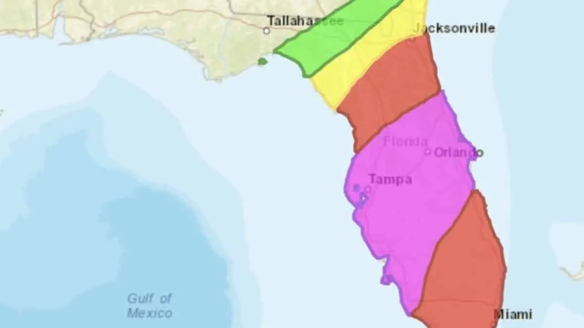 Las zonas de la Florida que podrían verse más afectadas por el paso del huracán Ian