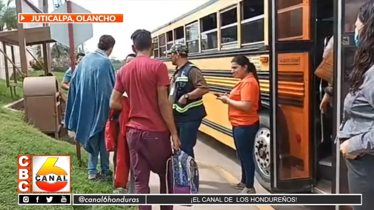Continúan llegando migrantes a Olancho