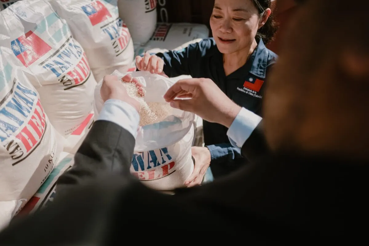 La SEDESOL recibió 500 toneladas de arroz por el Gobierno de China Taiwán para el beneficio de familias en condición de Vulnerabilidad