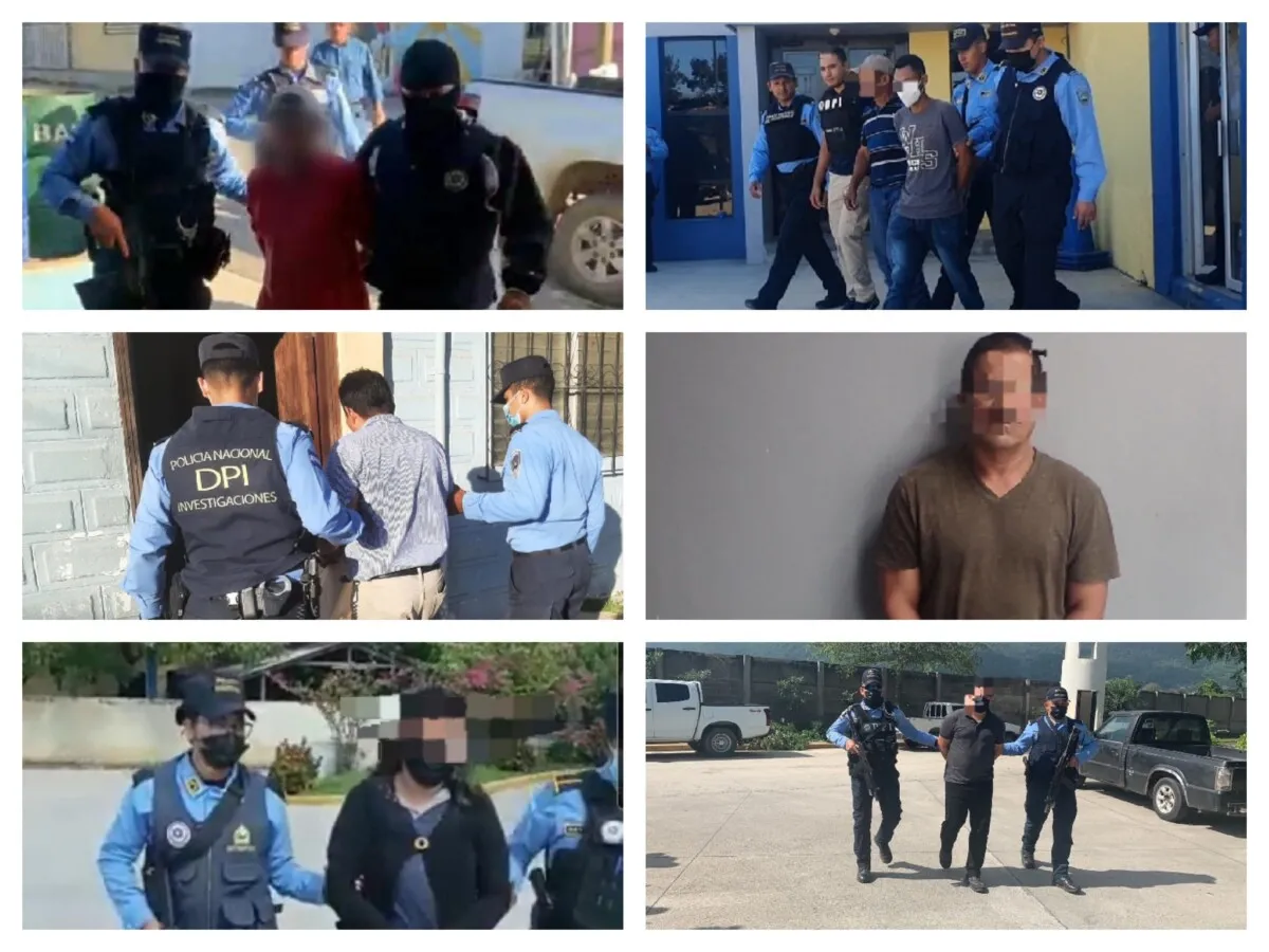 Por la comisión de diferentes ilícitos arrestan a nueve ciudadanos en operativos policiales
