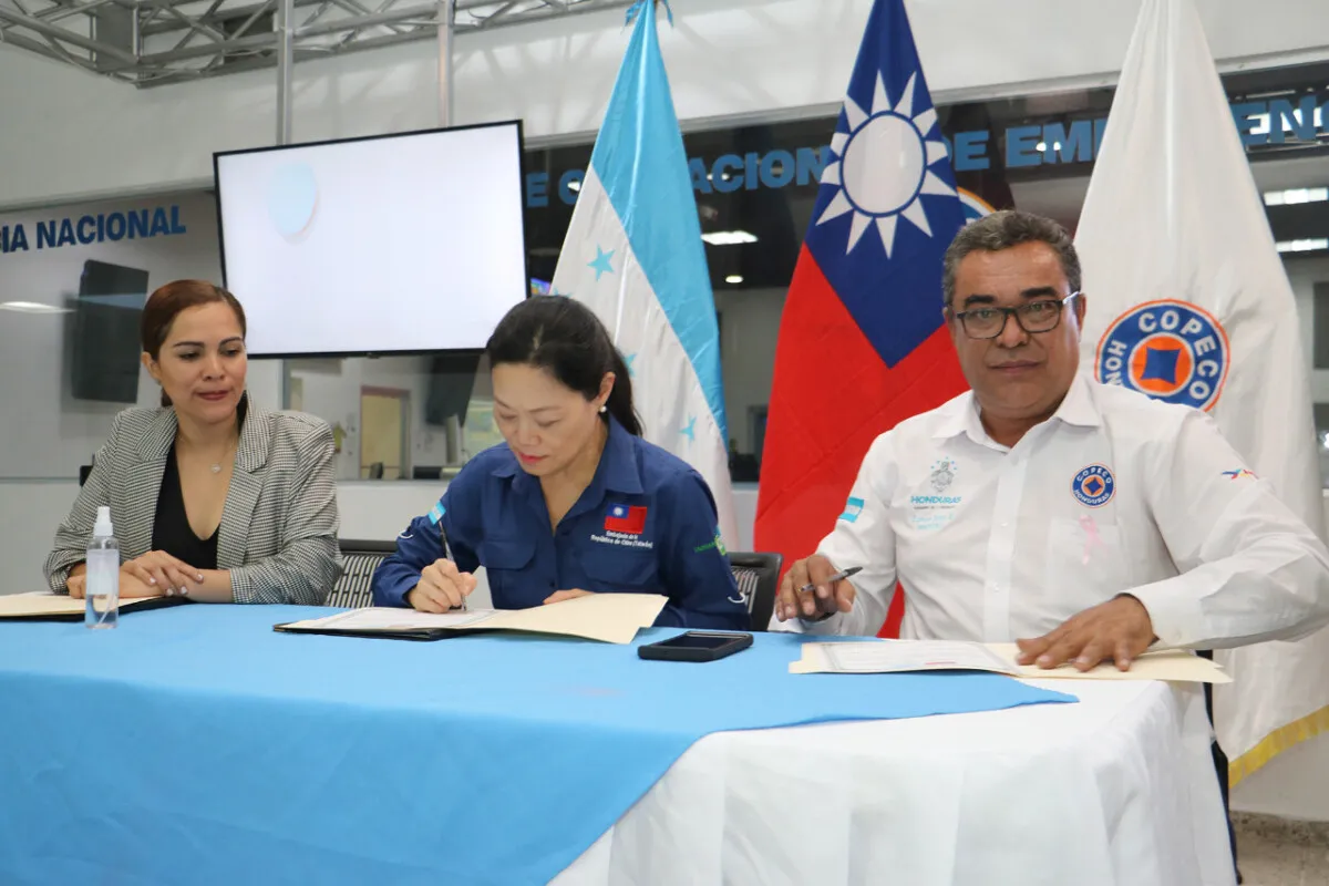Taiwán realiza importante donación al gobierno de la Presidenta Xiomara Castro a través de Copeco