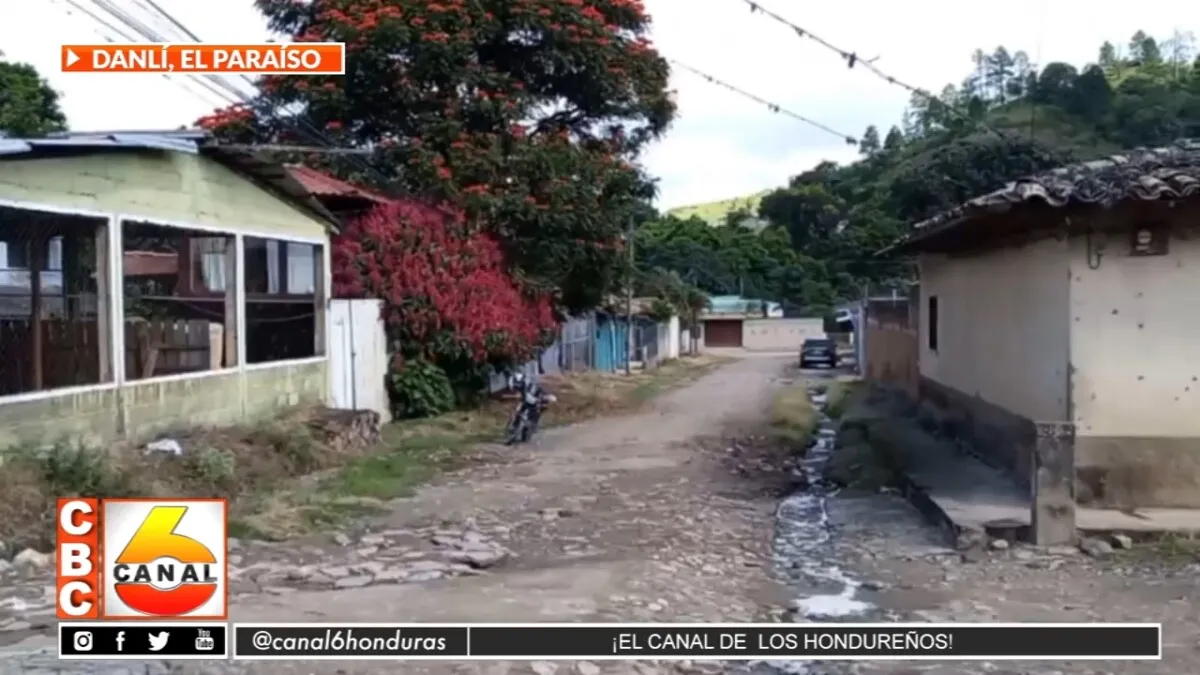 Vienen proyectos de pavimentación de calles en Danlí, El Paraíso