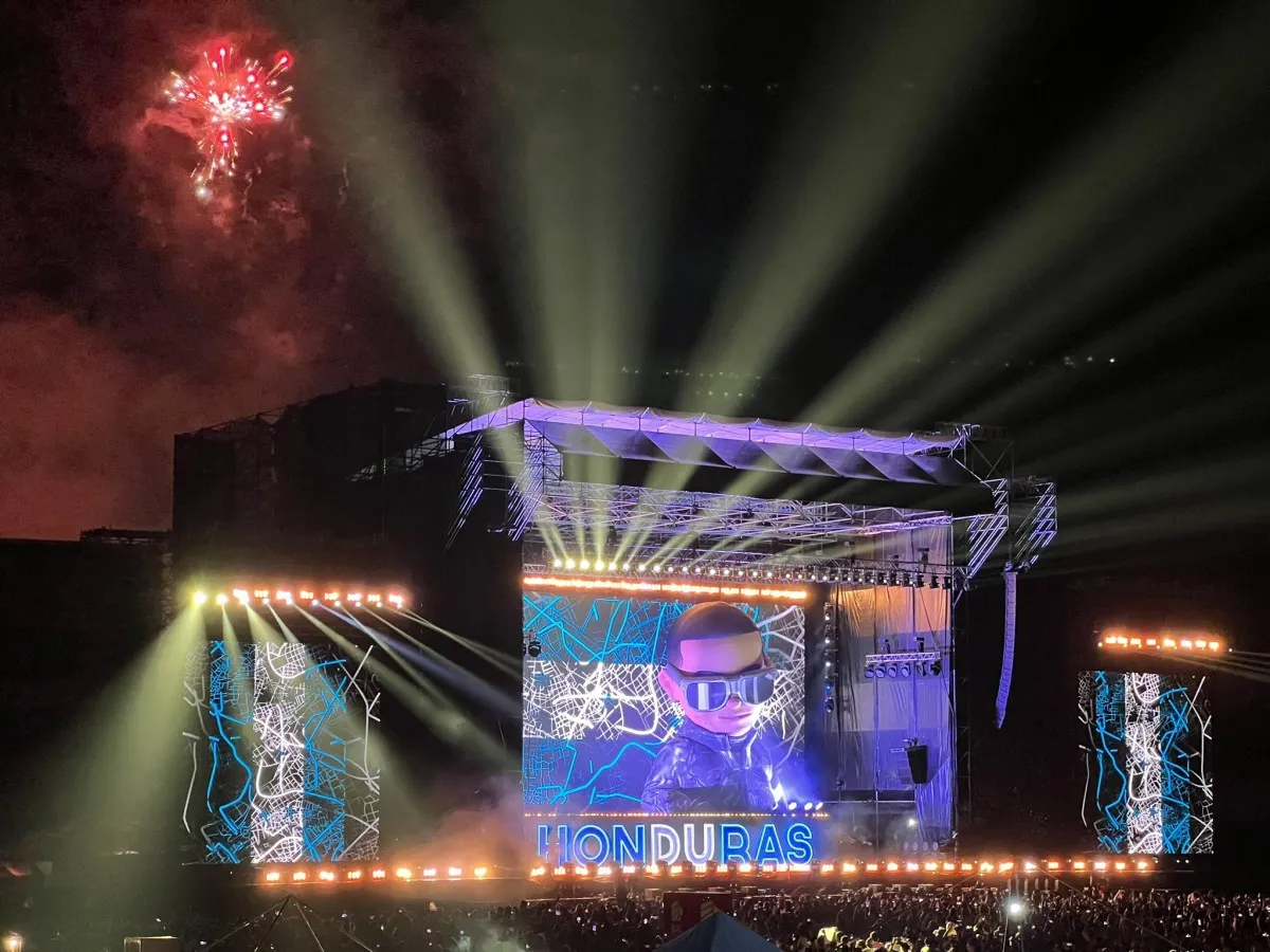 Concierto de Daddy Yankee deja más de un millón 600 mil lempiras por concepto de alquiler del Estadio Olímpico para San Pedro Sula
