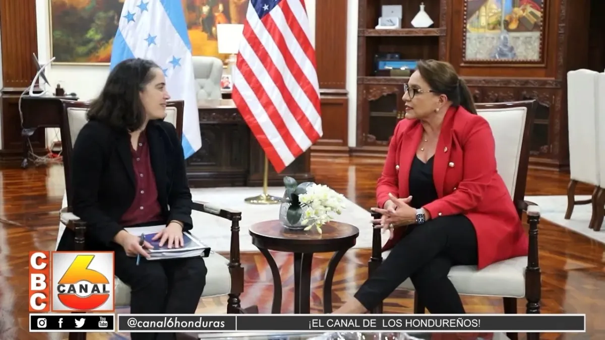 Presidenta Castro recibe a subsecretaria de defensa de Estados Unidos, Melissa Dalton