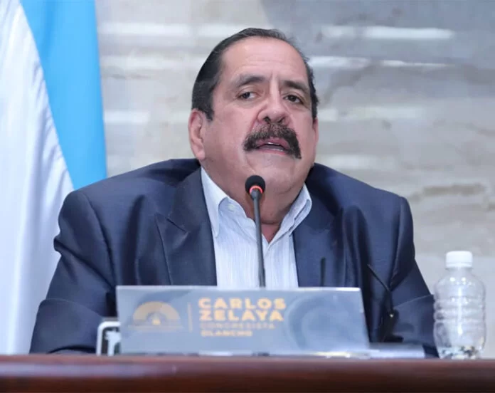 El secretario del congreso nacional, Carlos Zelaya, asegura que cuentan con los 50 votos de libre para presupuesto 2023