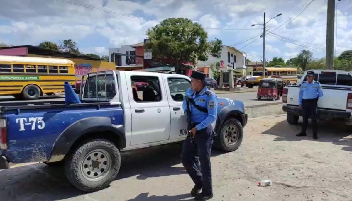 Dos policías heridos deja tiroteo en Villamí, Gracias, Lempira 01