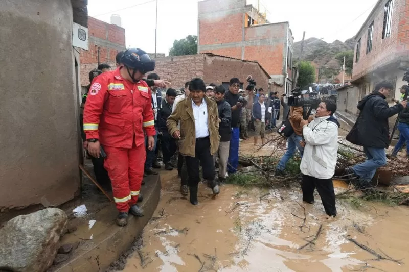 Bolivia en estado de emergencia por lluvias