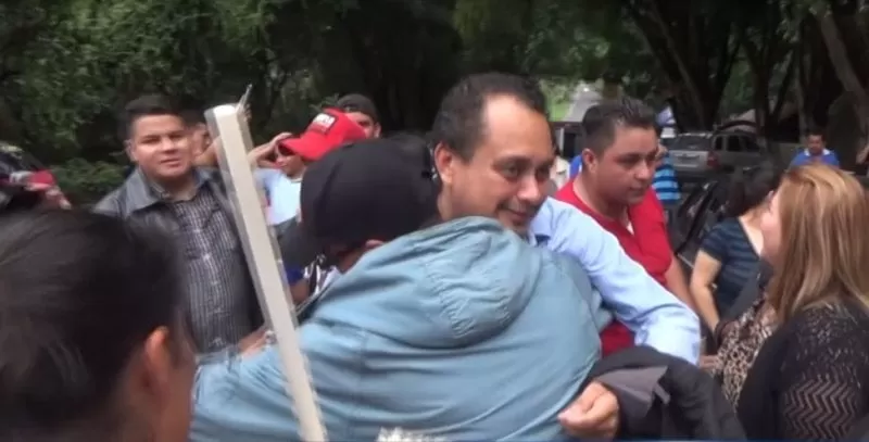 VIDEO: Regidor de Villanueva logra su libertad