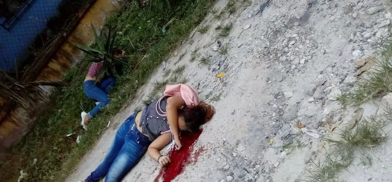 Balacera en colonia San Miguel en Choloma deja dos mujeres sin vida