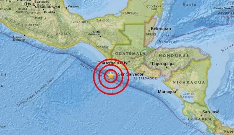 Evacúan a empleados en Guatemala por un sismo de magnitud de 5.0