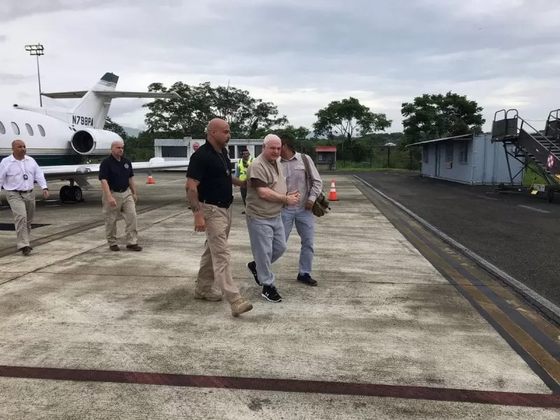Expresidente Martinelli en prisión tras ser extraditado a Panamá
