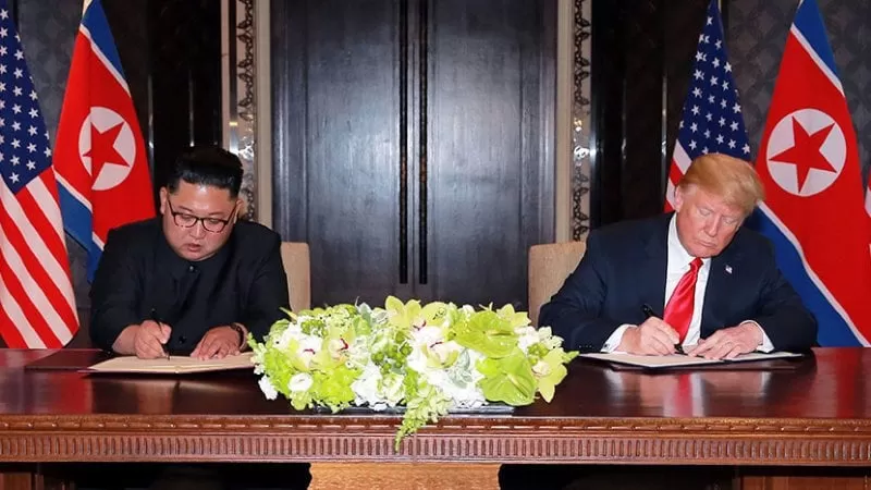Kim Jong-un anuncia que su país y Estados Unidos han acordado renunciar a las acciones militares hostiles