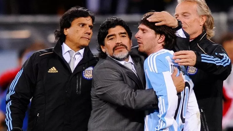 Maradona a Messi: 
