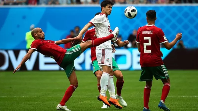 Un autogol en el minuto 94 le da el triunfo a Irán sobre Marruecos