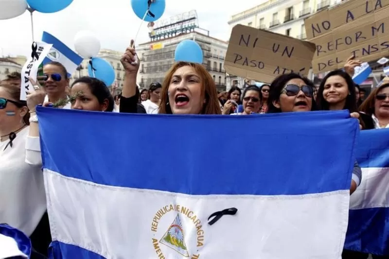 Oposición nicaragüense realiza paro y Ortega moviliza a sus seguidores