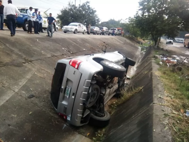 Un herido deja accidente de transito en San Pedro Sula