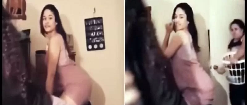 VIDEO La viral paliza de una madre que sorprende a sus hijas bailando reguetón