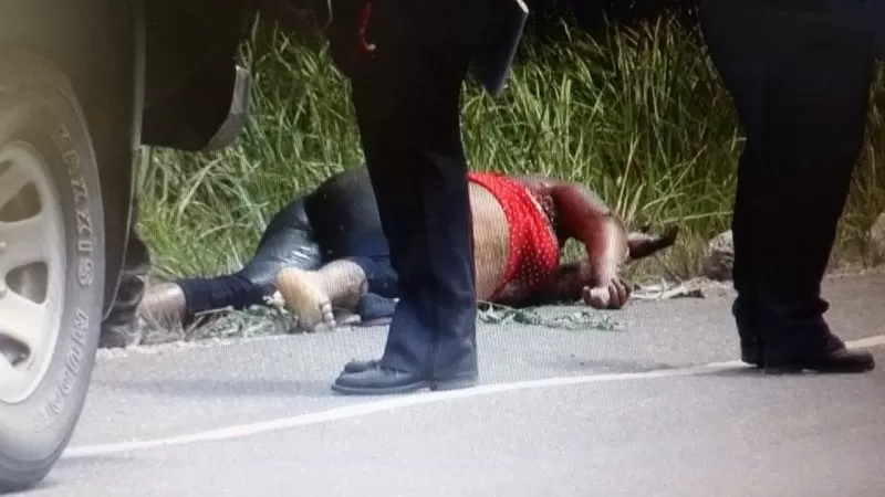 VIDEO: Mujer es encontrada muerta a  la altura de la aldea El Sitio, La Unión Copán