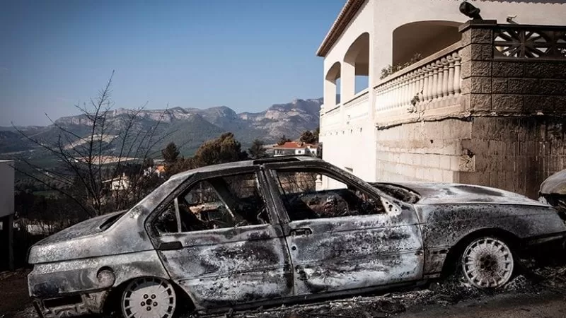 España: Extinguido el incendio forestal en Valencia tras arrasar 3.270 hectáreas en siete días