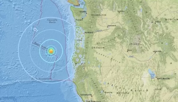 Sismo de magnitud 6.2 sacudió Oregon