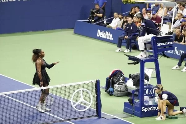 El ataque de furia de Serena Williams en la final del US Open