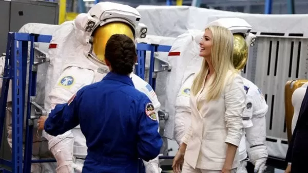 Video: Ivanka Trump admite que siempre quiso ser astronauta