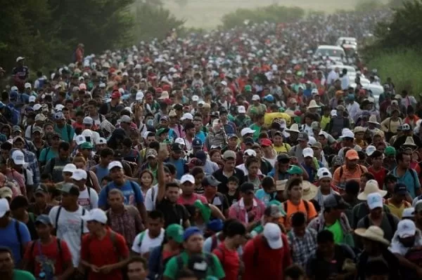 Migrantes descansarán el domingo en Oaxaca y continuarán el camino a EUA el lunes