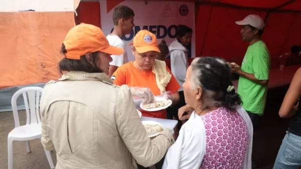 Según COPECO, más de 800 personas han sido atendidas en puesto de retorno en la Aduana de Agua Caliente, Guatemala