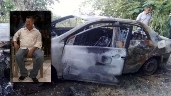 Angustia en Roatán por desaparecimiento de maestro... Encuentran su carro quemado