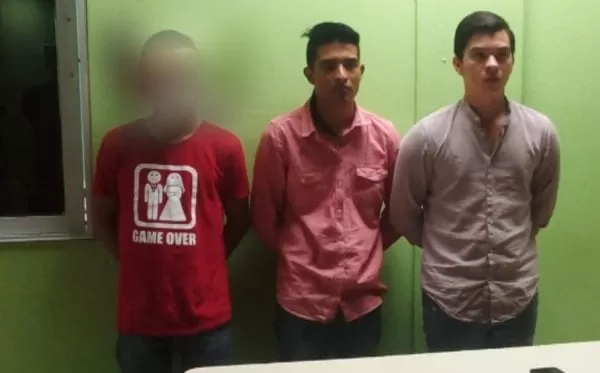 Capturan a tres ciudadanos en Santa Rosa de Copán