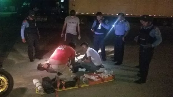 Copán: Ciudadano sufre la amputación de una pierna después de ser atropellado