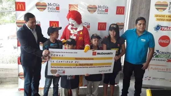 Gracias a los hondureños se convirtieron 8,570 Big Mac sonrisas durante 7º MacDía Feliz