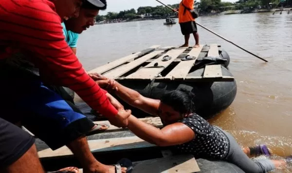 Imágenes | Así es la travesía que pone en riesgo a los migrantes centroamericanos