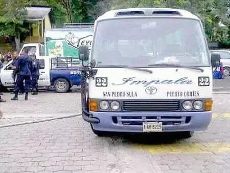San Pedro Sula: Transportistas paralizan unidades por cobro de extorsión