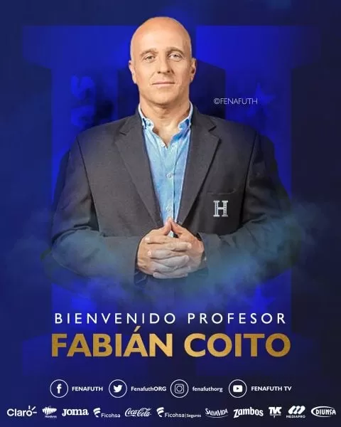 OFICIAL: Uruguayo Fabián Coito es el nuevo entrenador de la selección de Honduras