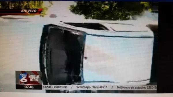 Trágico accidente vehicular deja varias personas heridas en San Pedro Sula