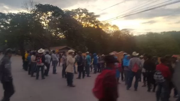 VIDEO: Se toman el parque arqueológico de Copán Ruinas